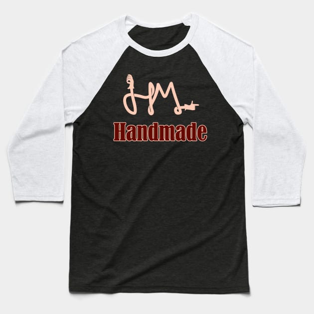 handmade line Baseball T-Shirt by osvaldoport76